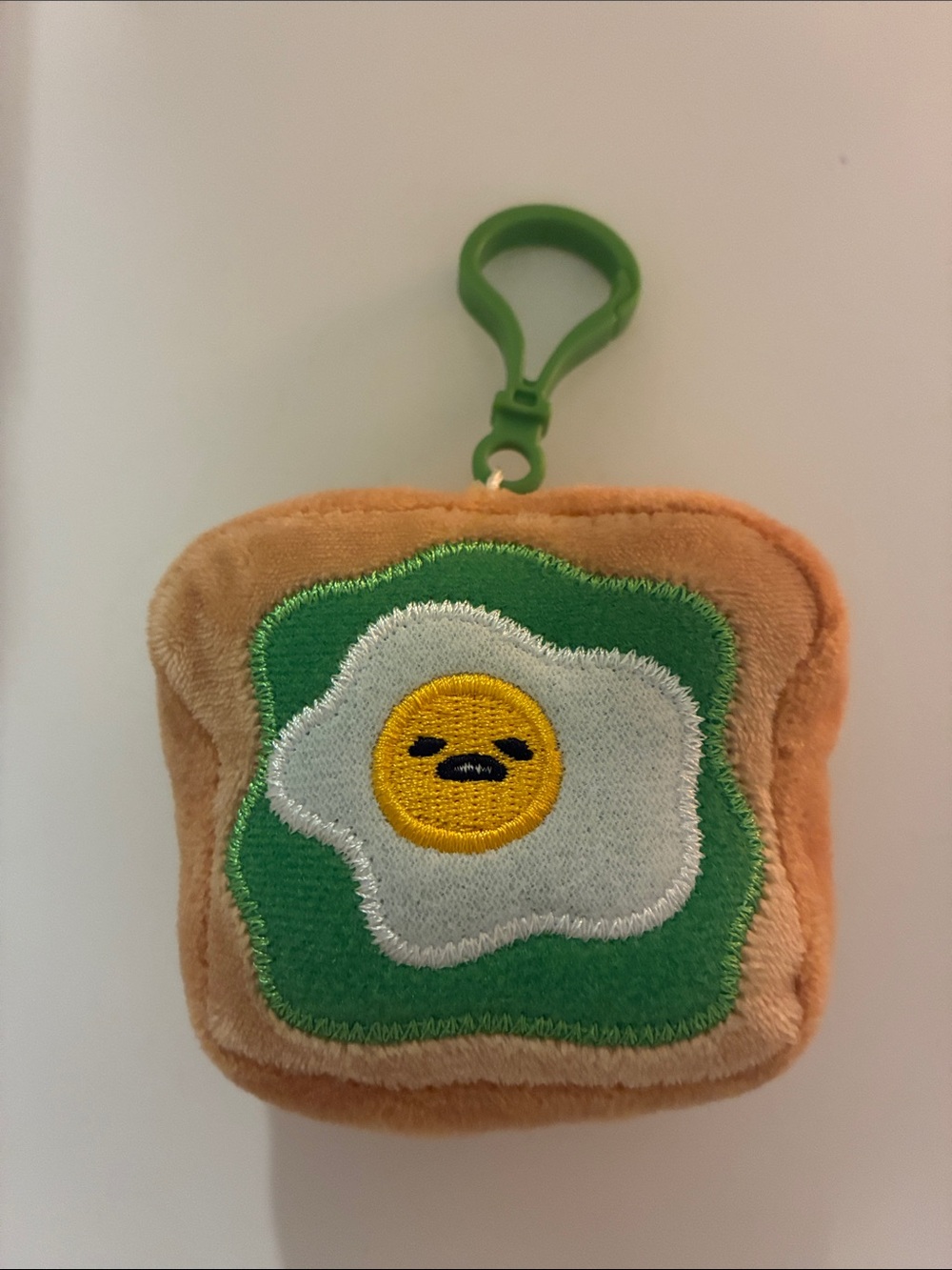 Sanrio Gudetama Rare Blind Box Plush Keychain - Breakfast Edition Avocado Toast